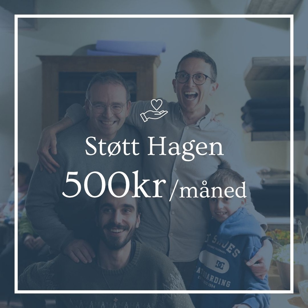 Månedsdonasjon - 500kr